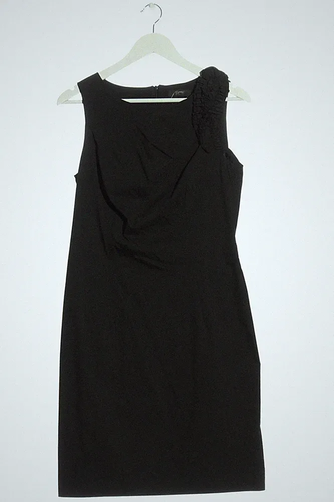 ESPRIT Etuikleid Damen Kleid Gr. DE 40 schwarz Elegant