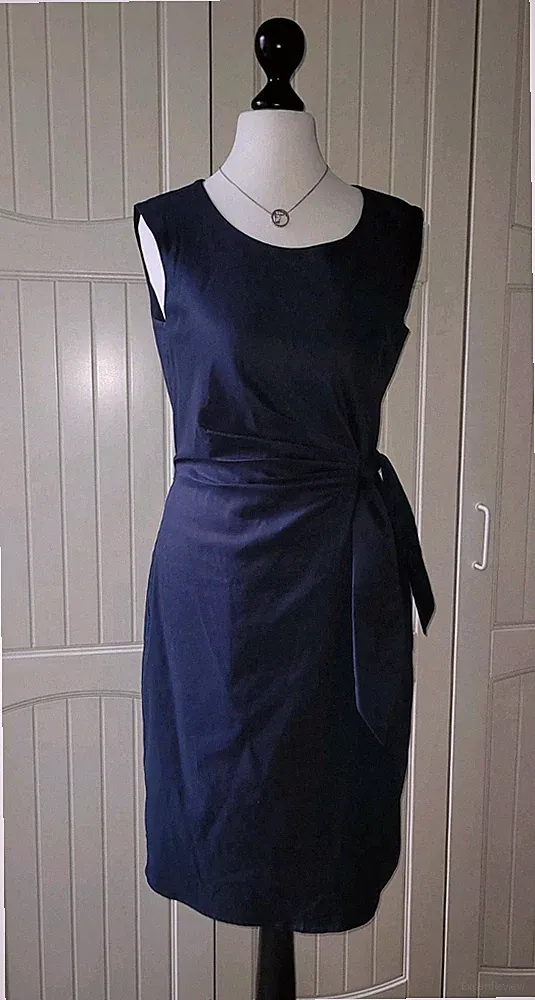 Baumwollmischung Etui kleid