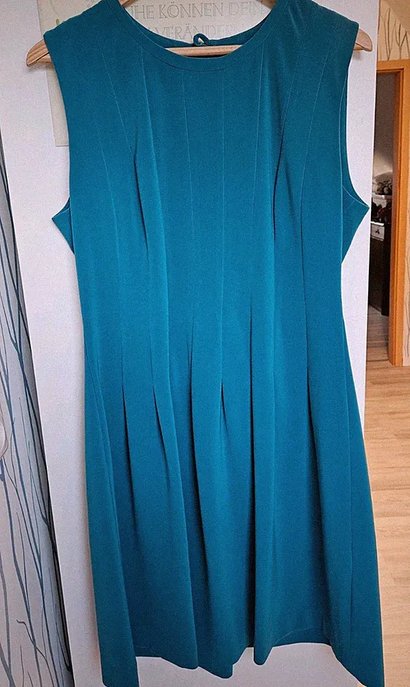Türkis Etui kleid