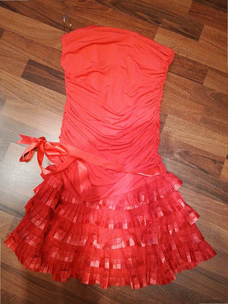 Acryl Etui kleid