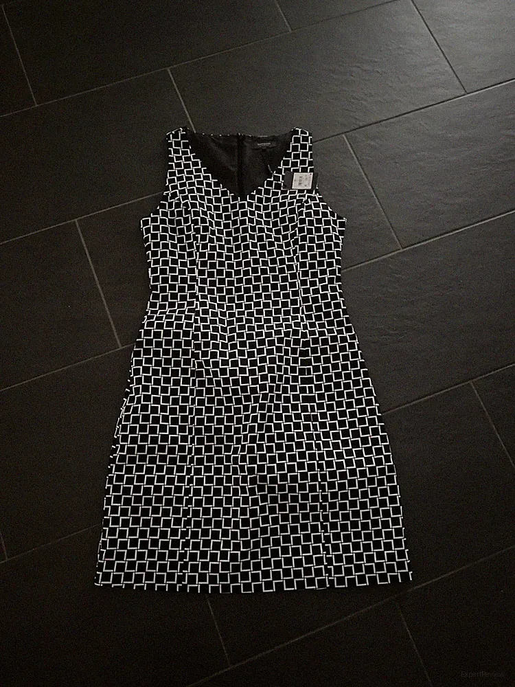 Etuikleid Damen Schwarz, Größe 38 Manguun