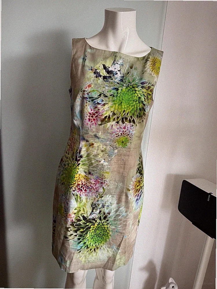 Etuikleid Kleid Baumwolle von Anja Gockel Gr 38 M