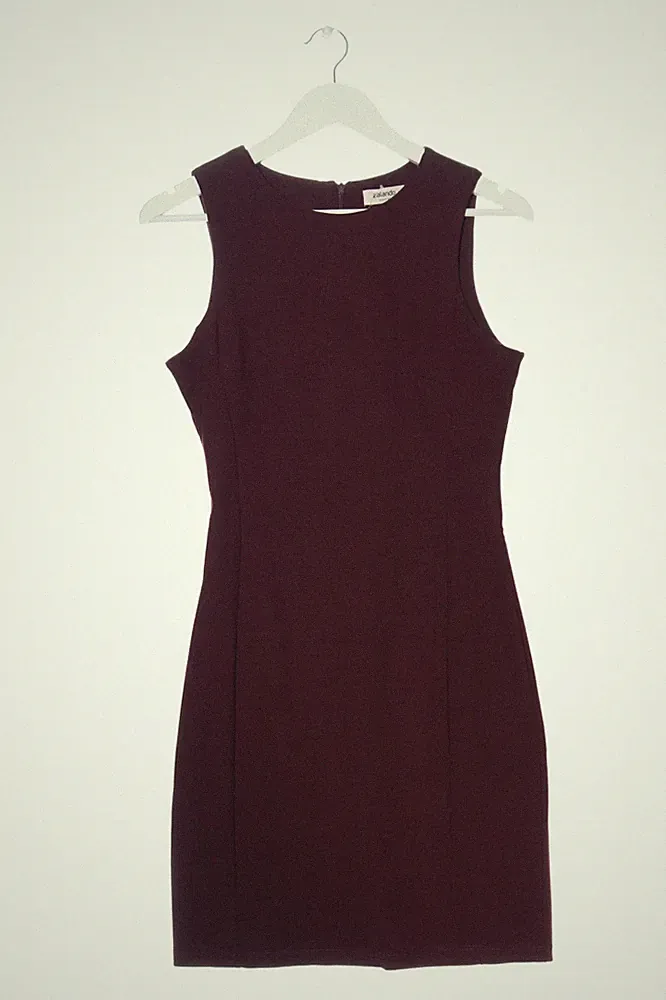 Etuikleid rot Größe 38 Bleistiftkleid Casual