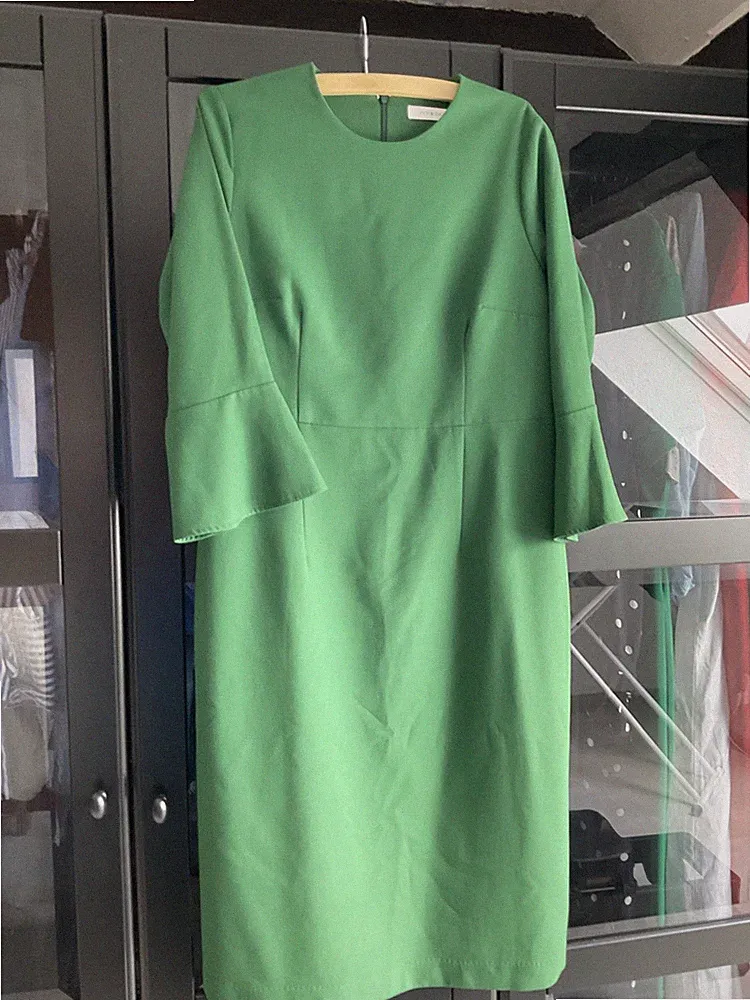 Etuikleid Shiftkleid Gr.44, Grün, Figurbetont, Elegant von Ivy Oak