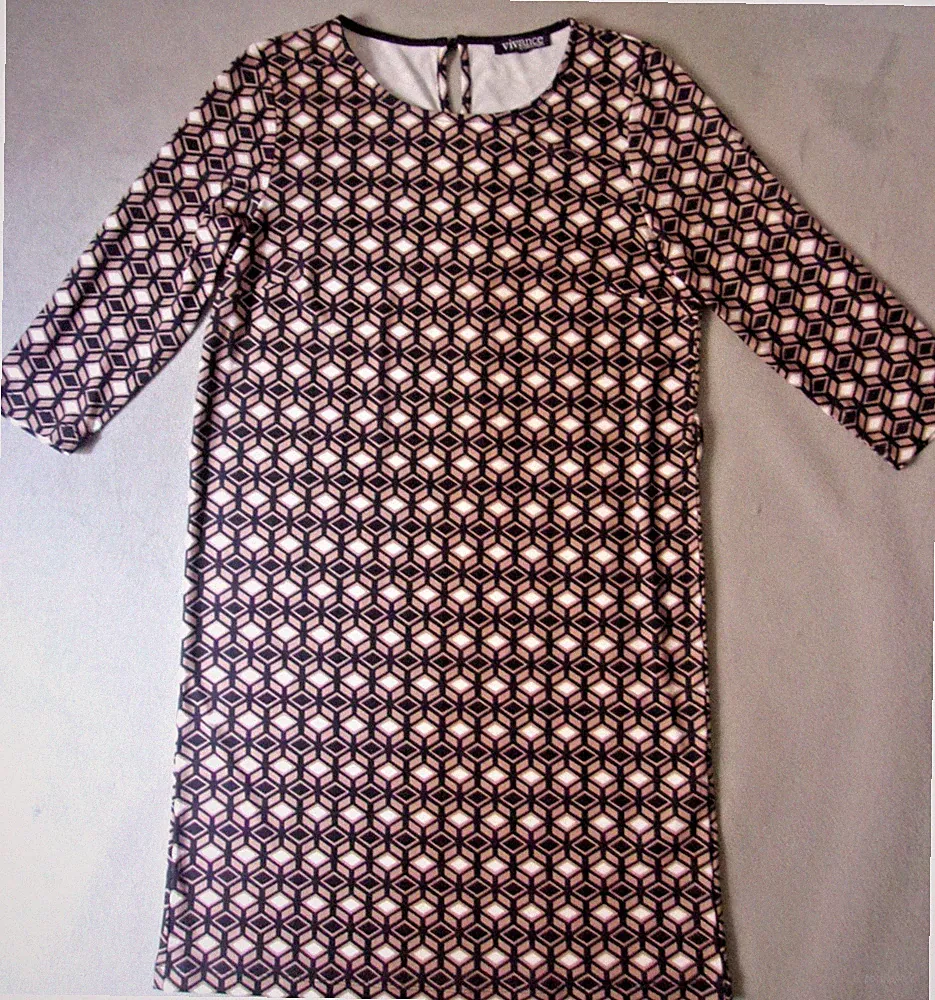 ETUIKLEID von VIVANCE - Gr. 36/38 S/M - Figurschmeichler, gerader Schnitt