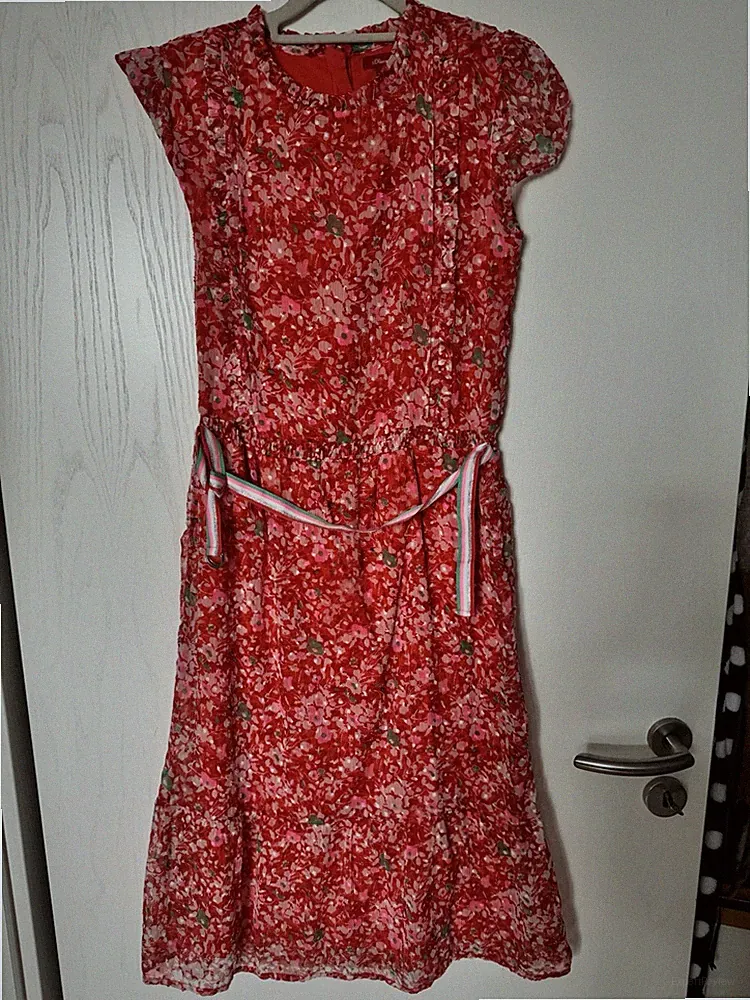 Farbenfrohes Kleid, Größe 164