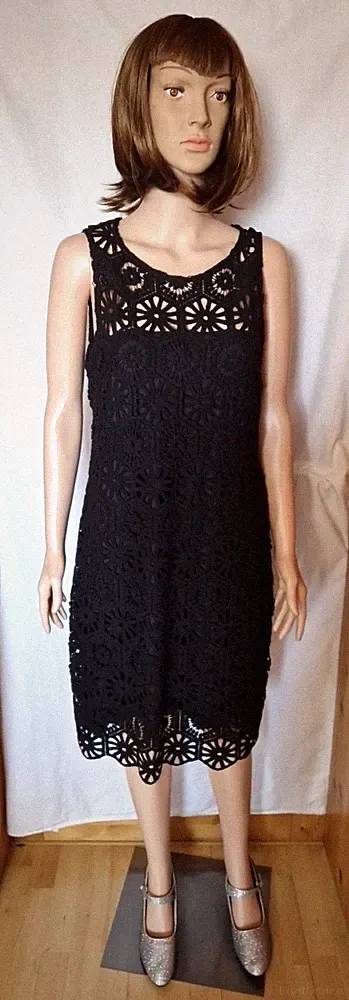 Festliches Kleid /z.B. für Kommion/GR. 40/C&A Neu schwarz