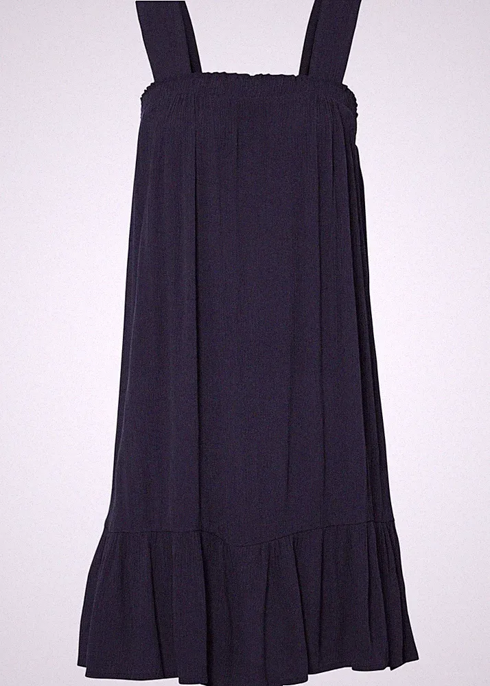 Fließendes A-Linien Kleid in Blau im Super Design GR.36 NEU (3607)