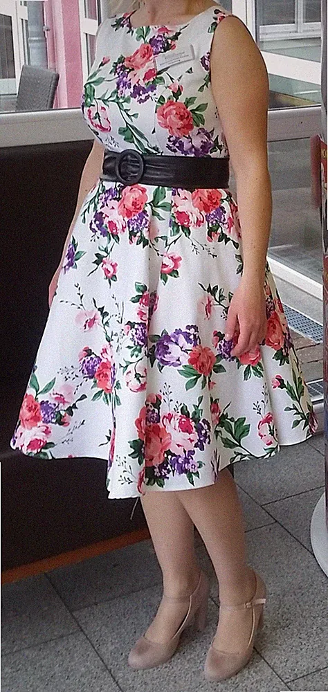 Florales Sommerkleid Gr. M