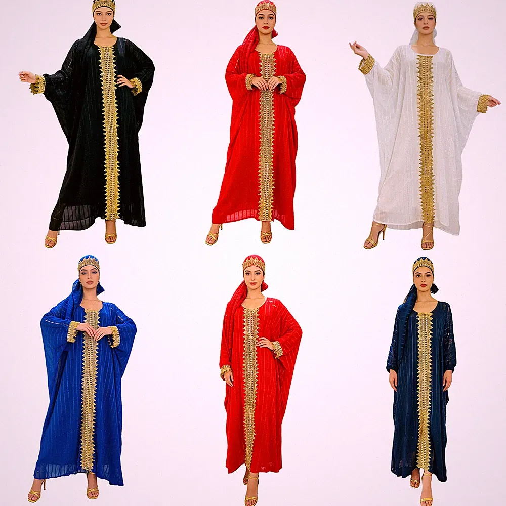 Frauen Tanzbekleidung Geburtstag Muslimische Islamische Kleidung Mit Hijab Robe