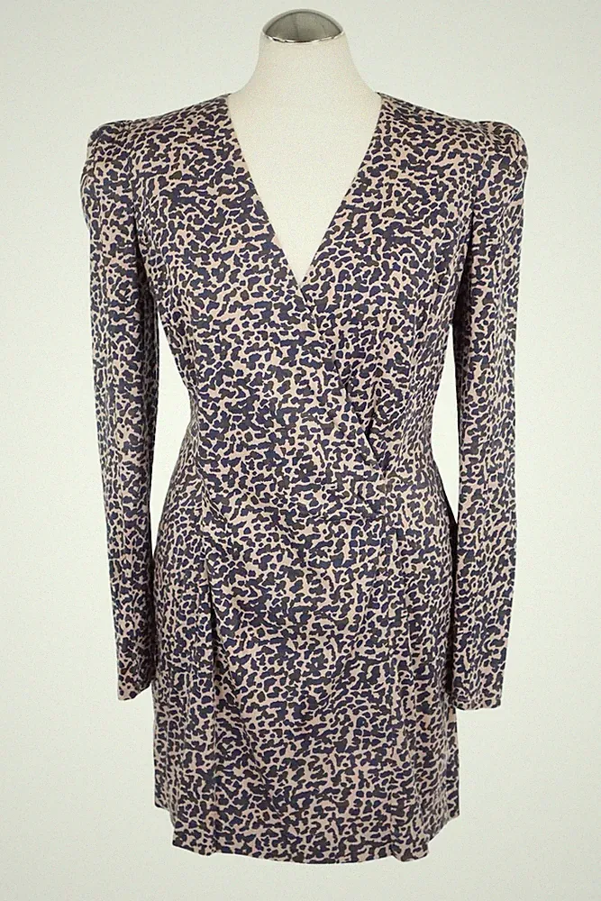 French Connection Damen Kleid Gr. 32 (UK 6) Mehrfarbig Bleistiftkleid Etuikleid