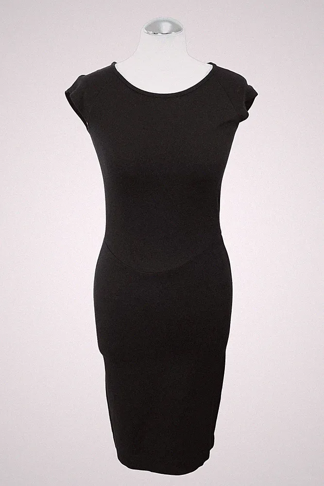 French Connection Damen Kleid Gr. 38 Schwarz NEU Etuikleid Dress