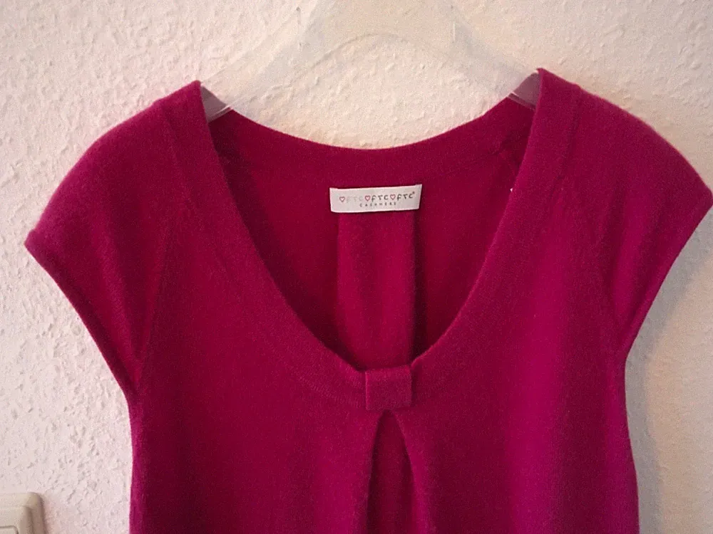 FTC Kaschmir Kleid, Gr. L (auch M) in Magenta
