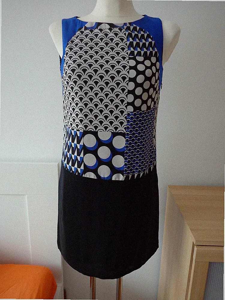 gemustertes Kleid von Anna Field, Größe 36 - NEU