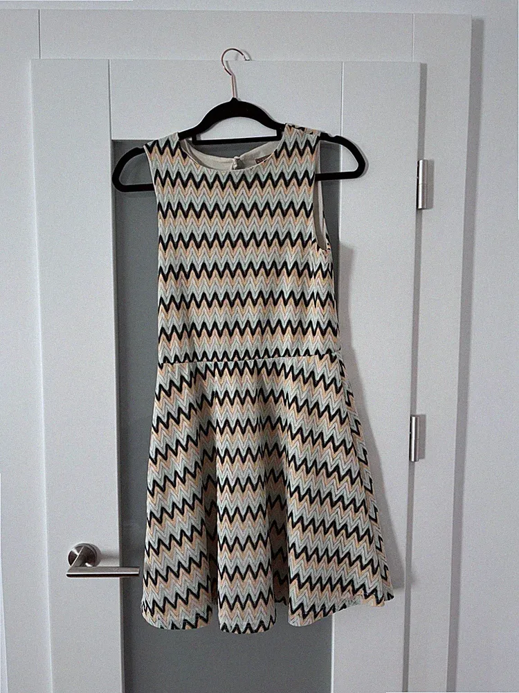 Geometrisch gemustertes Kleid von mint&berry, 38, 40, M, Sommer, Trend, Blogger