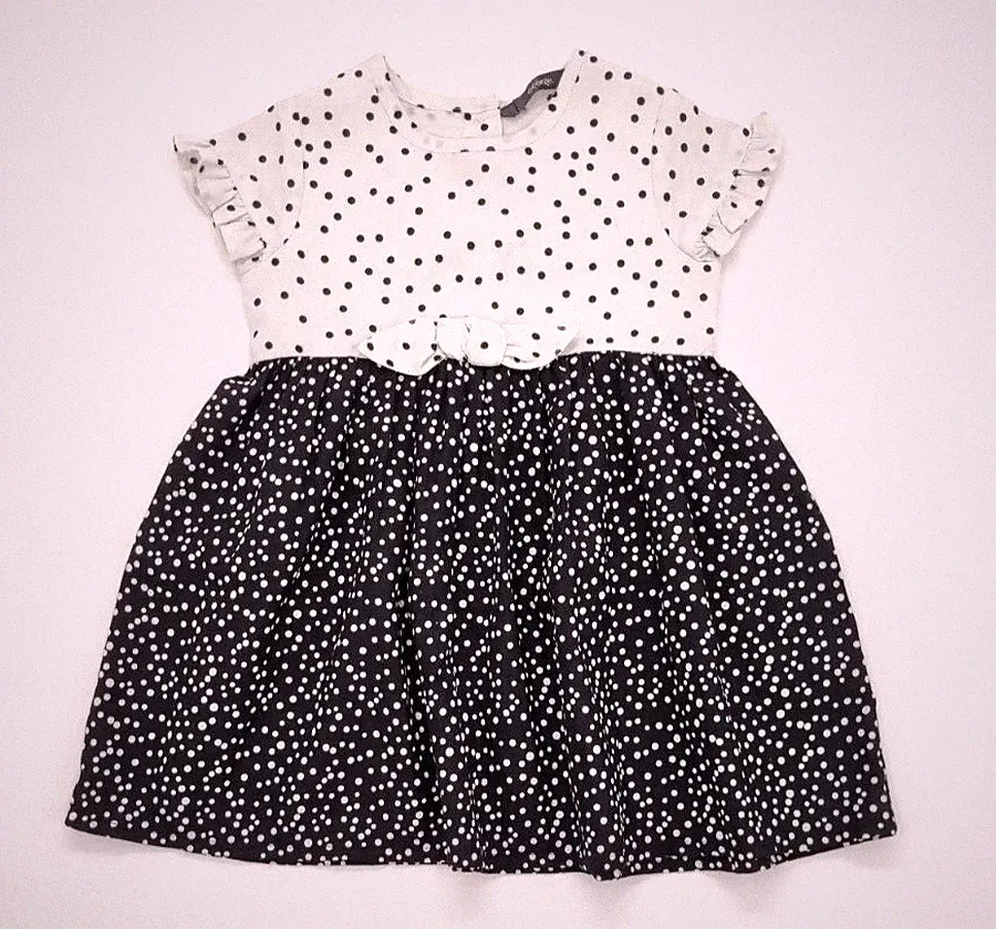 George Elegantes A-Linien Kleid für Mädchen in Gr. 80/86 (1-1,5 J) Top Zustand