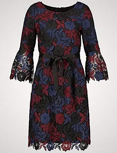 Gerry Weber Spitzenkleid Gr. 38 170€ Abendkleid Cocktailkleid Damenkleid Kleid