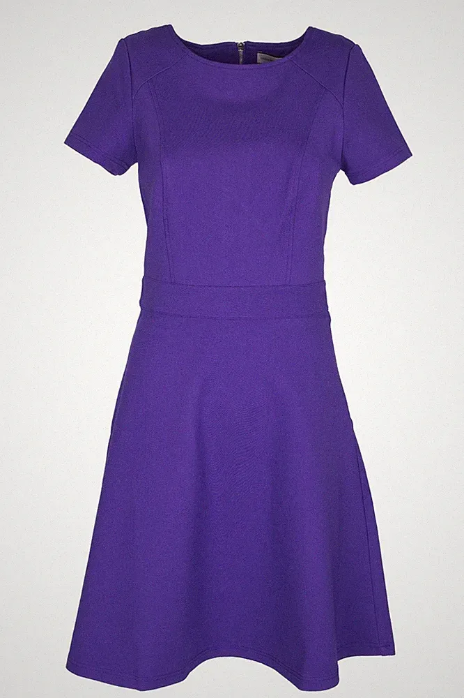 GMK Damen A -Linien Kleid Sommerkleid Abendkleid lila NEU Größe 34 36 38 42
