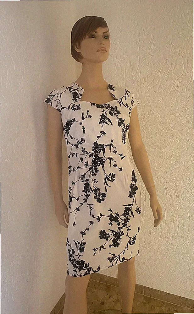 GRACE KARIN 50s Vintage Bleistiftkleid Etuikleid Businesskleid Gr. L NEU
