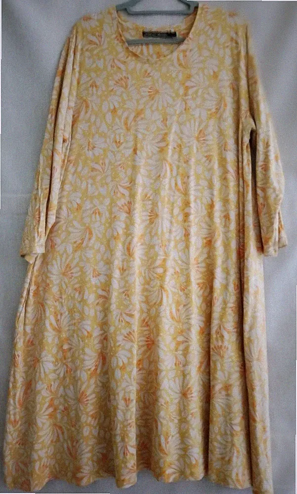 GUDRUN SJÖDEN Kleid Blüten L