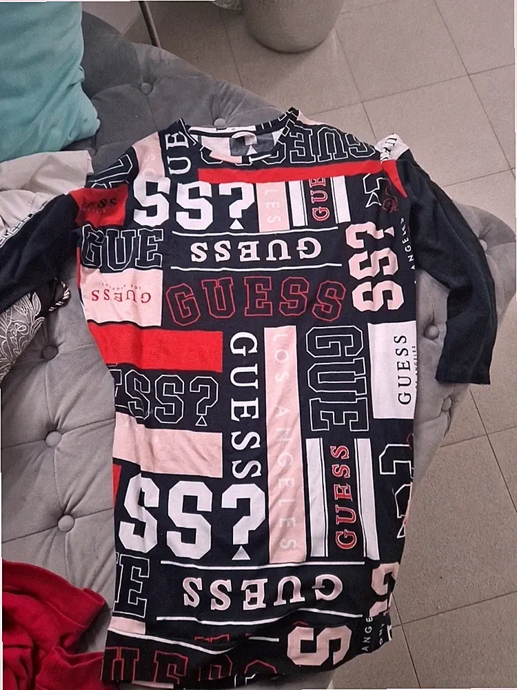 Guess Mädchen Kleid Größe 14 Jahre 152 Schwarz Wie Neu Top Zustand