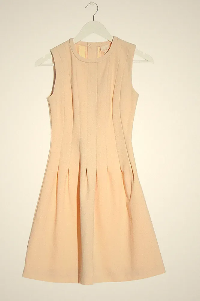 H&M A-Linien Kleid Damen Kleid Gr. DE 32 hellorange Casual-Look
