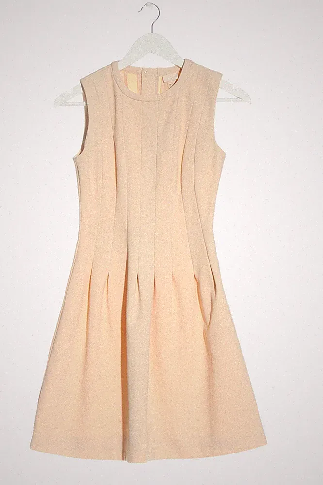 H&M A-Linien Kleid Damen Kleid Gr. DE 32 hellorange Casual-Look