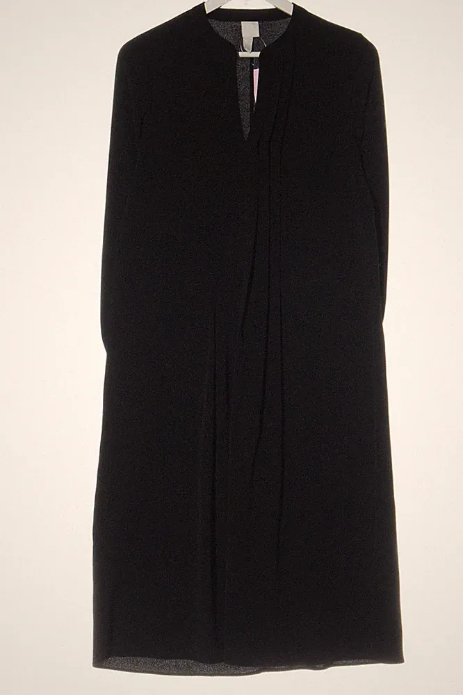 H&M A-Linien Kleid Damen Kleid Gr. DE 32 schwarz Casual-Look