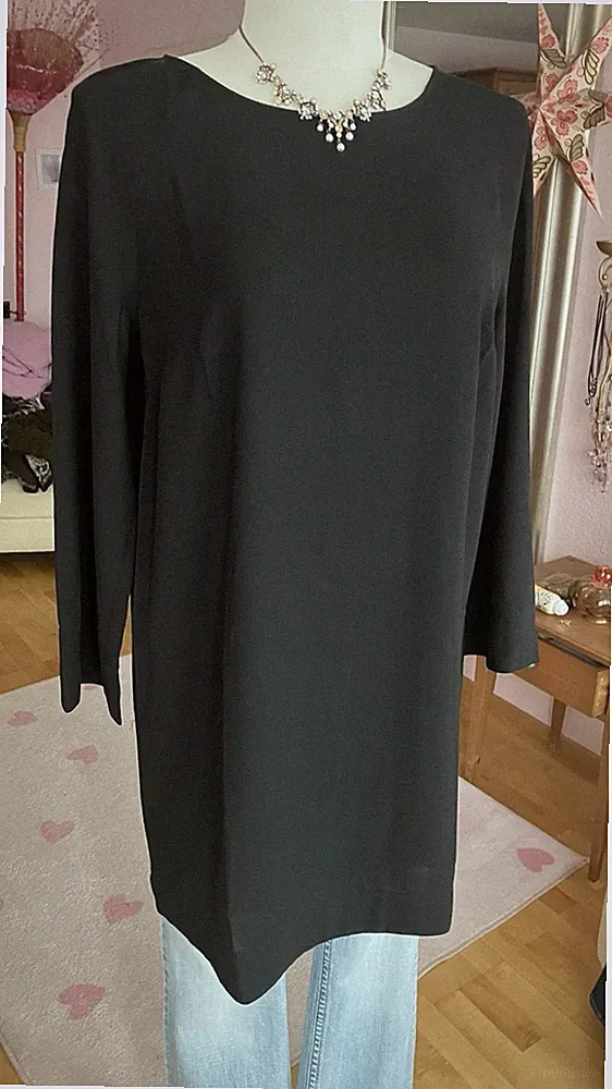 H&M, Elegantes Etuikleid Schwarz Gr. L, Wie Neu!