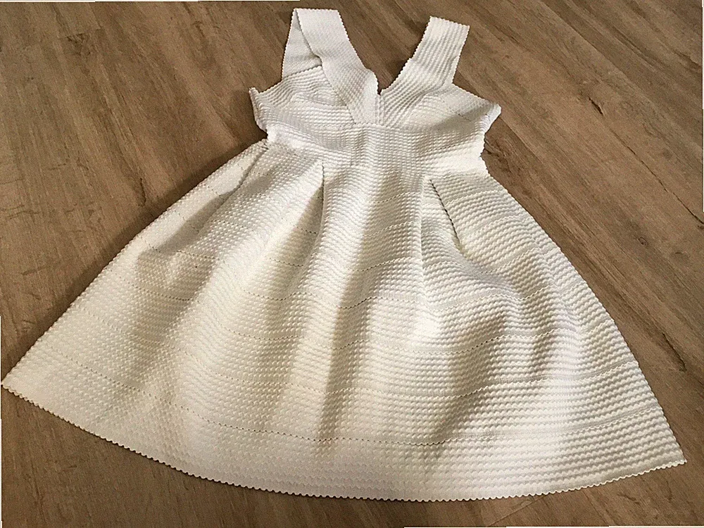 H&M Kleid, Etuikleid, Minikleid, Strandkleid Gr. S (36, 38) creme TOP !!!