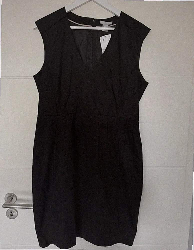 H&M Kleid Schwarz Gr. 46 Neu