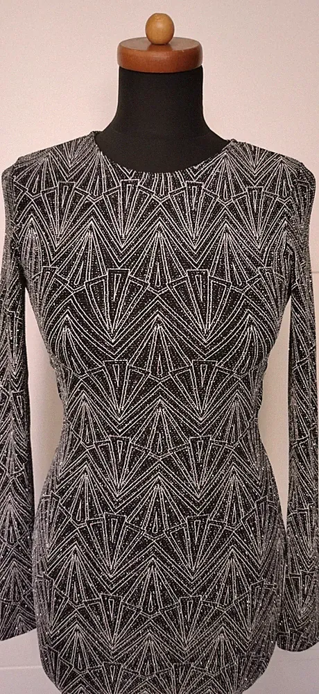 H&M Sexy Strickkleid Kleid Etuikleid Jersey Partykleid Clubkleid Gr. 32 34 NEU