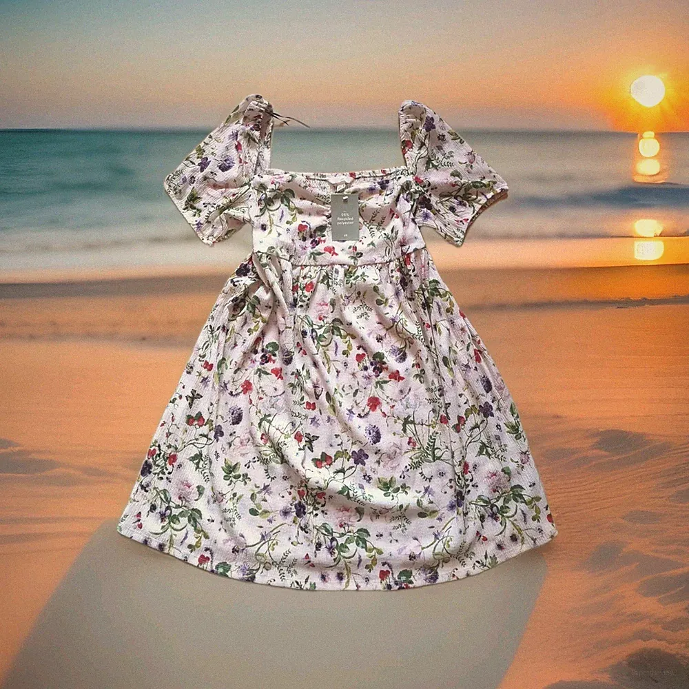 H&M Sommerkleid Gr XL 42 44 L Babydoll Hängerchen Mama Neu mt. Etikett L