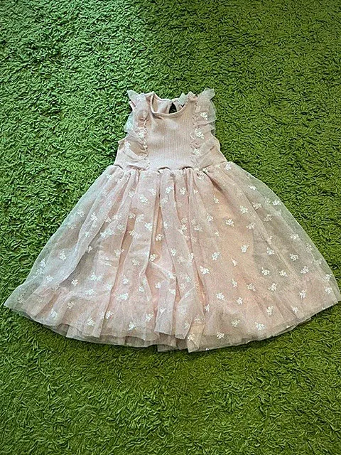 H und M Kinder Mädchen Kleid rosa Gr. 104 - neu