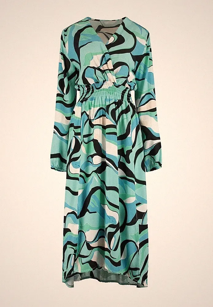 Hailys Kleid Camilla in der Farbe aqua tonic blue
