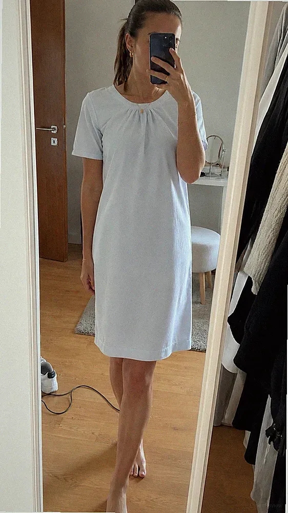 Hellbeiges Sommerkleid In Gr. 40 von Qui