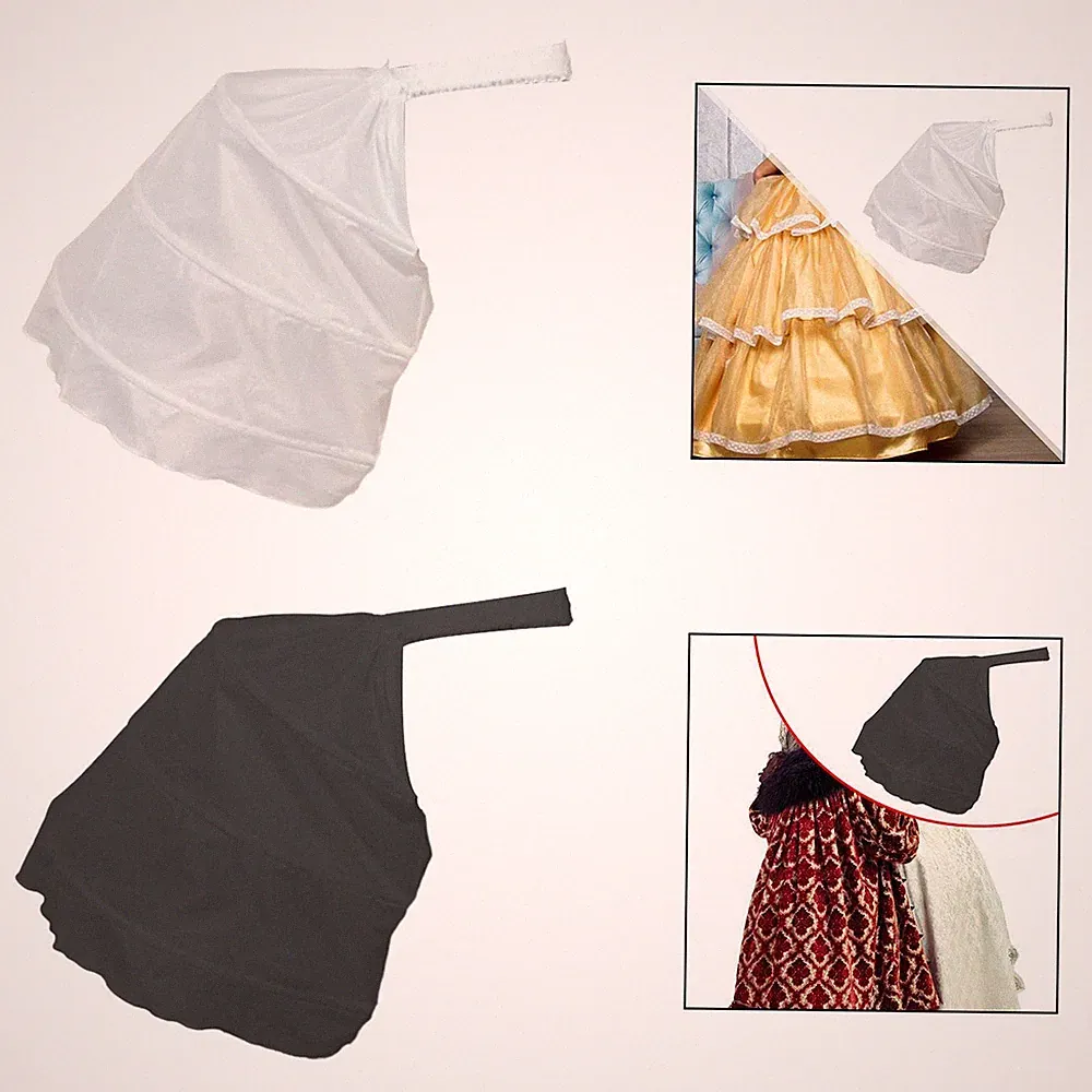 Hinterkleid mit Felgen Reifrohre für Brautkleid Abendkleid