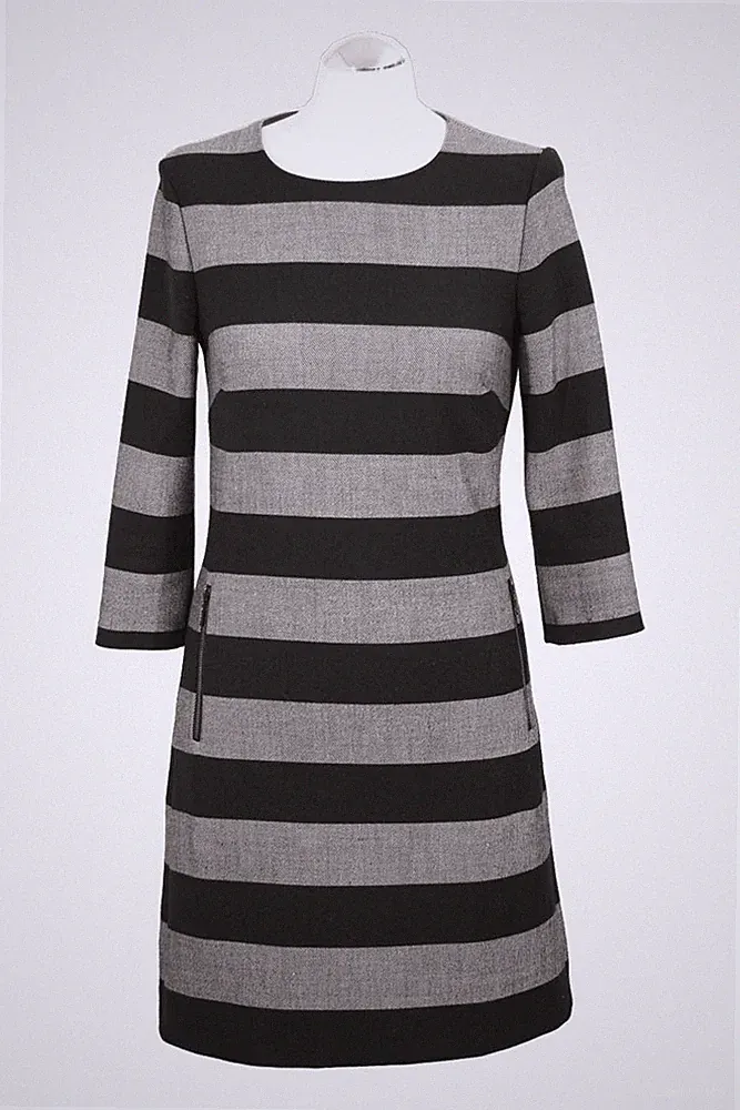 Hobbs Damen Kleid Gr. 34 (UK 8) Mehrfarbig Etuikleid Dress