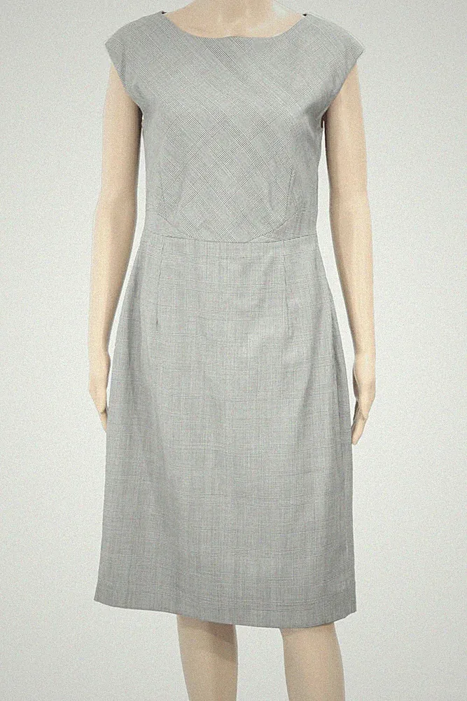 Hobbs Damen Kleid Gr. 38 (UK 12) Mehrfarbig Etuikleid Dress