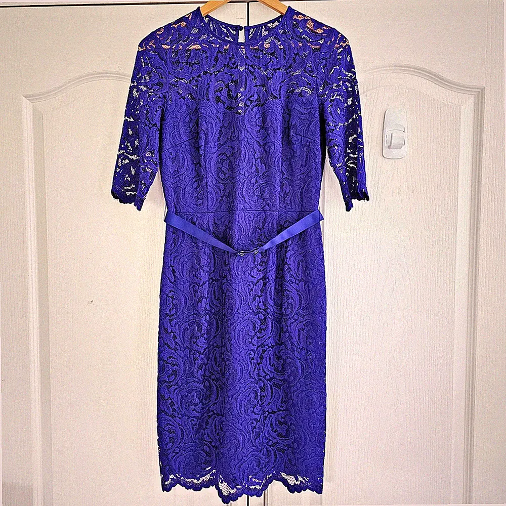 Hobbs Kleid 10 Lila Abend Hochzeit Gast Brautmutter/Bräutigam Party Urlaub