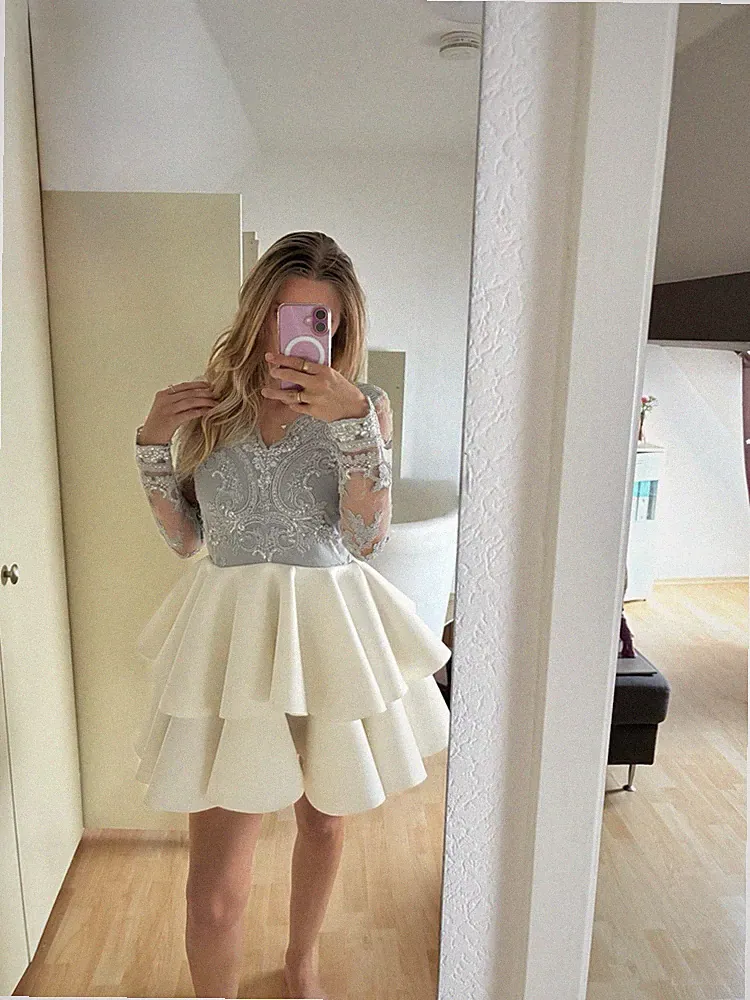Hochzeitsgast Kleid Aus Spitze Frauen