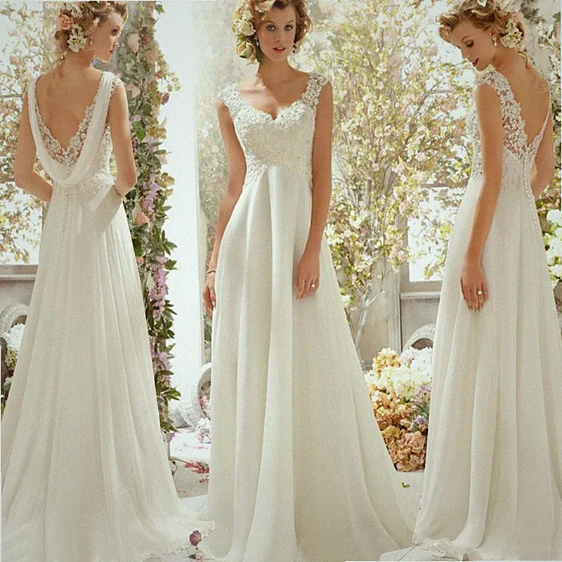 Hochzeitskleid Brautkleid Kleid Braut Ballkleid Abendkleid weiß creme NEU BC275