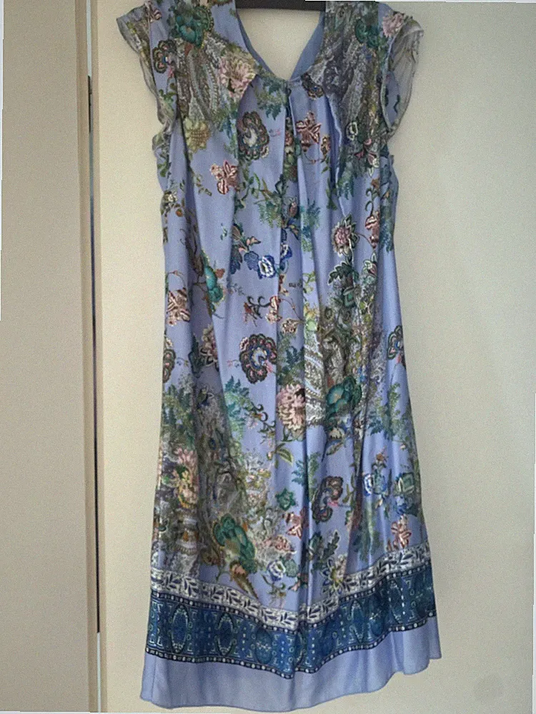 Hübsches Lässiges Sommerkleid Mi Gr. M Paisleymudter