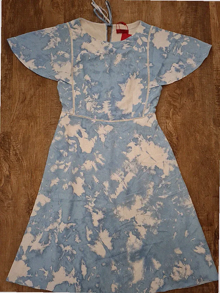 Viskose-Hochzeitsgastkleid