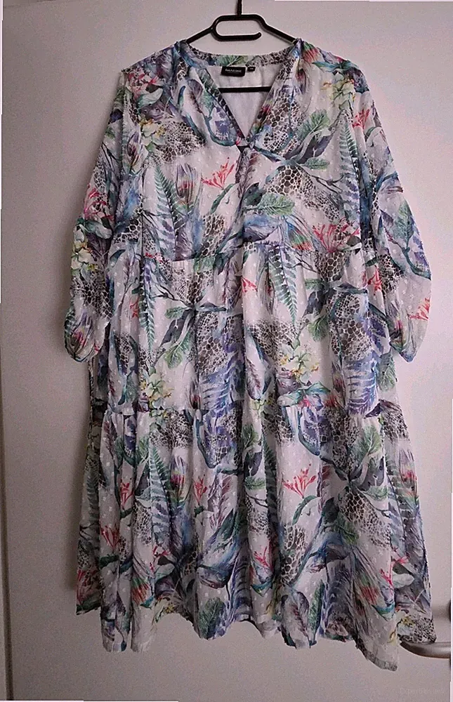 Geblümt Hochzeitsgast Kleid