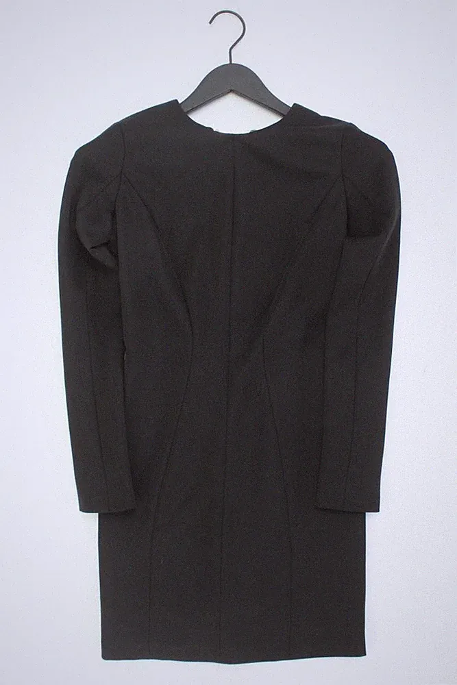 ✅ Imperial Etuikleid mit Rückenausschnitt für Damen Gr. 32, XS Langarm schwarz ✅