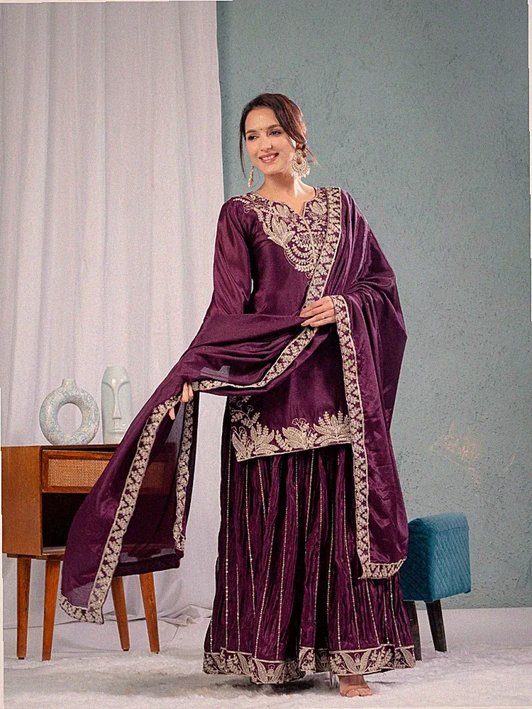 Indisch Bollywood Designer Kleid Salwar Kameez Party Wear Hochzeit Readymade Für