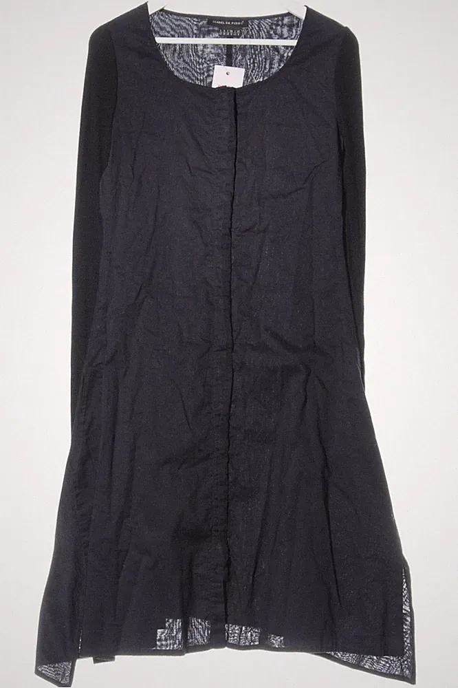 ISABEL DE PEDRO A-Linien Kleid Damen Kleid Gr. DE 38 blau Casual-Look