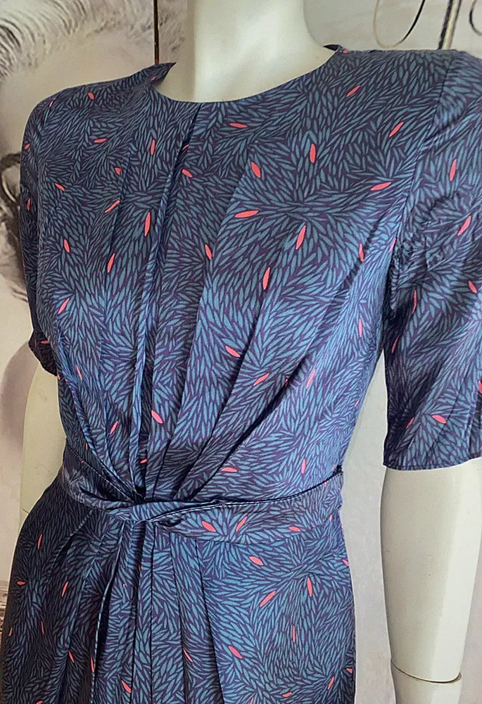 Ital. Träumchen Kleid 100% Seide 🩷 ARMAND VENTILO Seidenkleid IT38 /40 34 36