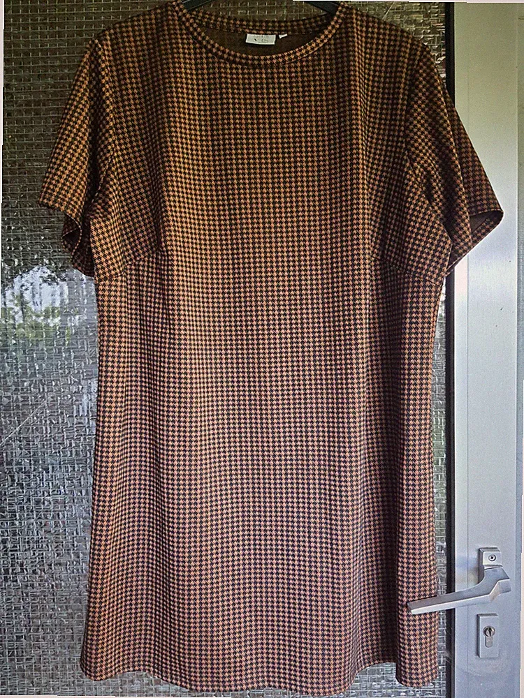 Jackie VRS Kleid Gr. 52 Hahnentritt Business Elegant Büro Große Größen